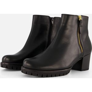 Gabor 653.2 Enkellaarsjes - Enkelboots met rits - Dames - Zwart - Maat 41