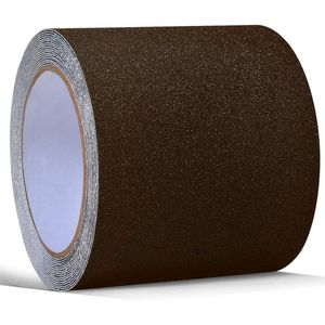 ONTWIE Anti Slip Tape Bruine High Traction Safety Track Tape, Antislip Tape voor binnen en buiten stappen, hellingen, loopbruggen en dekken - Heavy Duty bruine tractietape om uitglijden en vallen te voorkomen