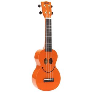 Mahalo U-SMILE Smiley Series Sopraan ukulele Oranje