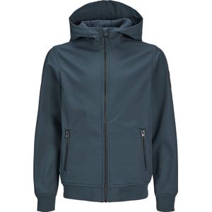 JACK&JONES JUNIOR JJEBASIC SOFTSHELL HOOD NOOS JNR Jongens Jas - Maat 152