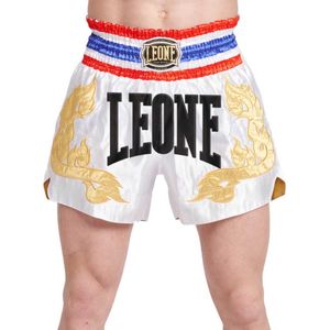 Leone1947 Thai Style Kick-thai Korte Broek Wit XL Man