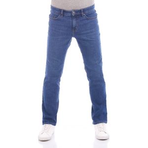 PADDOCK`S Heren Jeans Broeken Ranger Pipe slim Fit Blauw 44W / 34L Volwassenen Denim Jeansbroek