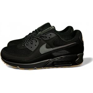 Nike Air Max 90 Black Smoke Grey Gum Reflective - FV0387-001 - Maat 46