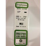 Evergreen 127 Strip 0,5mmX4,0mmX35cm Styreen