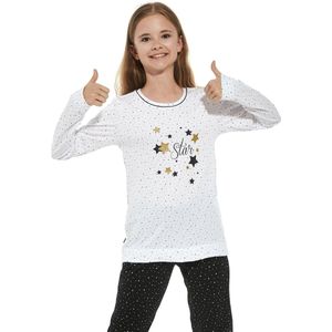 Cornette Katoenen Pyjama Meisjes Winter Matching Gezin Pyama Lange Mouw Lange Broek Star 958/156 959/156 98/104