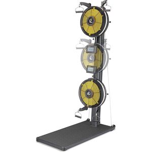 Evocardio Renegade Air Ski ASKI200 - Skitrainer met platform & transportwieltjes - SkiErg - Ski Apparaat voor CrossFit en Fitness