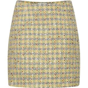 ICHI - mini Rok Anecta - Tradewinds Checked - maat 36