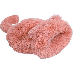 Boon slaapzak supersoft fluffy roze, 55 cm.