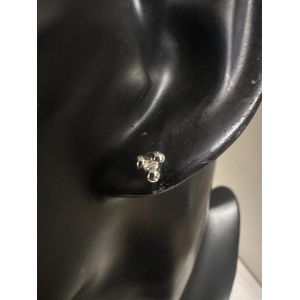 zilverkleurige oorstekers 3 bolletjes | Moederdag | Verjaardagscadeau| Cadeautje| Valentijnsdag| Kado | sieraden | vaderdag | oorbellen | oorsieraden