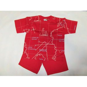 Petit Bateau - Zomer pyjama - Jongen - Roo  - 4 jaar  102