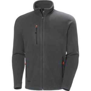 Helly Hansen Oxford Fleece Jacket 72026 - Mannen - Donkergrijs - XXL