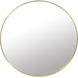 Ronde spiegel - wandspiegel - ø 60 cm - goud