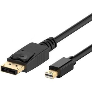 Techvavo® Mini DisplayPort naar DisplayPort Kabel - Thunderbolt - 4K 30Hz Ultra HD - 1.8 meter