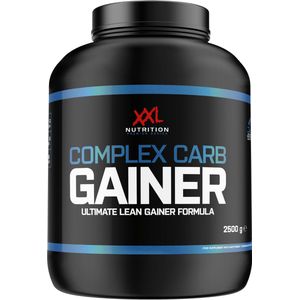 XXL Nutrition - Complex Carb Gainer - Maaltijdvervanger, Weight Gainer, Shake Spiergroei & Herstel - Vanille - 2500 Gram