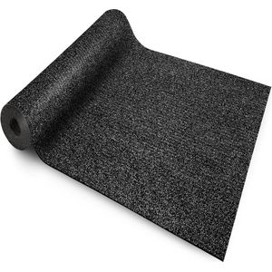 etm Deurmat - Tegen gladheid - Granulaat gecoat - Antraciet - 120 x 300 cm