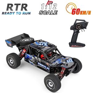 Wltoys 124018 Snelle RC Auto - RC Voertuig Volwassenen - Off Road Buggy - Radiografisch Bestuurbare Terreinwagen - RC Car