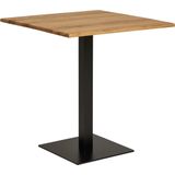 House Nordic Eettafel Lignano - 70x70x75cm - Eiken/Metaal - Naturel