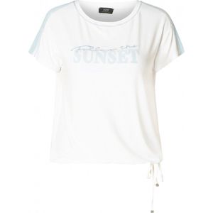 YESTA Latoya Jersey Shirt - White - maat 1(48)