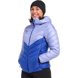 Rock Experience ANAKONDA HOODIE PADDED Dames Outdoorjas Paars XL - Donsjas - Wintersportjas - Puffer