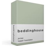 Beddinghouse Jersey - Topper - Hoeslaken - Tweepersoons - 140x200/220 cm - Green