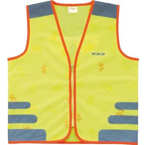WOWOW Design Fluo hesje kind - Nuty jacket yellow XS