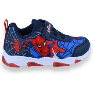 Spiderman Jongens Sneaker Blauw BLAUW 33