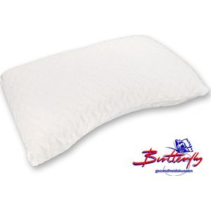 Mahoton Hoofdkussen Butterfly Comfort Firm 14 cm - incl. 2 stuks molton kussenslopen