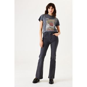 GARCIA Dames T-shirt Gray - Maat XS