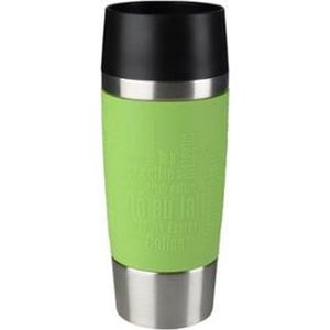 Tefal Travel Mug Thermosfles - 360 ml - RVS/Lime