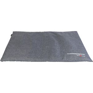 Jack And Vanilla Waterproof benchmat - Benchkussen - Hondenkussen - Grijs - 73 × 45 cm - M