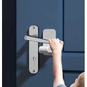 PolkaHome 2/4/6 stuks deurklinksloten voor kinderen, draagbare kinderbeveiliging, raambeveiliging, oven, huisdierbeveiliging, multifunctioneel babyveiligheidsslot