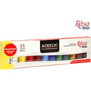Rosa Studio Acrylverf Set 11x20ml
