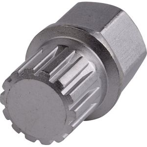 SW-Stahl 02381L-13 velgslot demontage adapter I adapter 12 I demontage gereedschap voor het ontgrendelen van het wielslot I ontgrendelingsgereedschap voor velgsloten I velgslottrekker