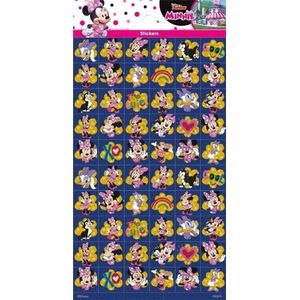Funny Products Stickervel Minnie Mouse 20 X 10 Cm Papier 60 Stuks
