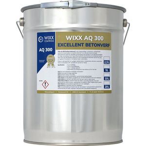 Wixx AQ 300 Excellent Betonverf - 20L - RAL 5017 | Verkeersblauw