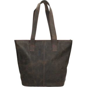 Bear Design Janneke Leren Shopper- Bruin