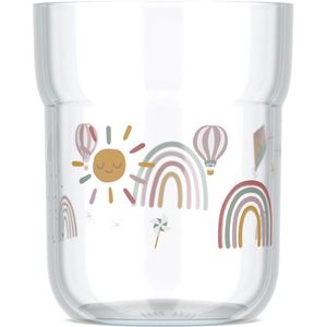 Mepal Mio kinderglas - 250 ml - Makkelijk vast te houden - Kinderservies - Sunshine & Rainbow