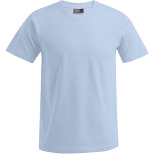 Herenshirt 'Premium T' met ronde hals Baby Blue - 5XL