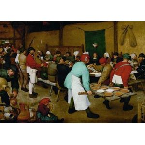 De Boerenbruiloft - Pieter Breugel (1000)