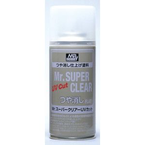MR.Super Clear B-523 UV Cut - Matt - Vernis Spray - 170ml Verf spuitbus