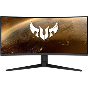 TUF Gaming VG34VQL1B - 34"" Gebogen Monitor - WQHD - 165Hz - FreeSync Premium - DisplayHDR 400 - HDMI - DisplayPort - 1ms Reactietijd
