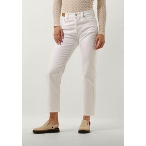 Replay Maijke Straight Pants Jeans Dames - Broek - Wit - Maat 26/28