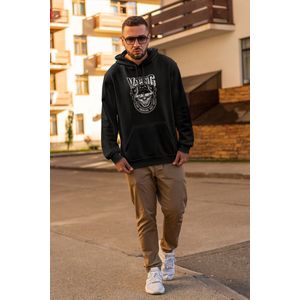 Rick & Rich Lifestyle Vaping Hoodie L - Stop Smoking Hoodie - Hoodie heren met print - Start Vaping Hoodie - Hoodie heren ronde hals - Skull Circle Vaping Hoodie