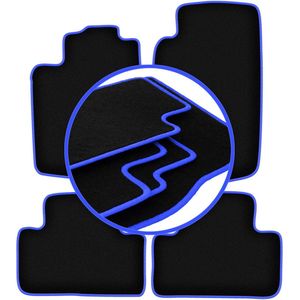 CARLUX-BLUE automatten voor: Renault Laguna III coupé (2007-2015)