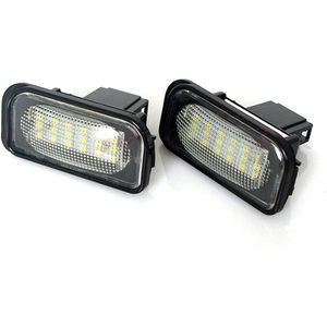 XEOD LED Kentekenverlichting - Kenteken verlichting - Geschikt voor Mercedes W209 & W203- Canbus - 2 stuks 6000K