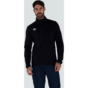 Quarter Zip Midlayer Training Top Black - S