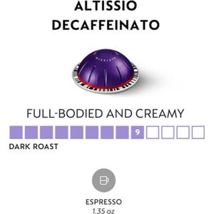 Nespresso vertuo DECAFFEINATO - 2 x 10 Capsules