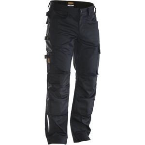 Jobman 2324 Service Trousers Stretch 65232420 - Zwart - C42