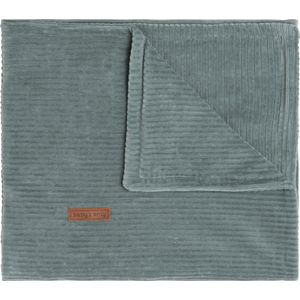 Baby's Only Ledikantdeken - Baby deken Sense - Dekentje voor jongens en meisjes - 1.6 TOG - 100x135 cm - Zeegroen - Zachte rib corduroy stof