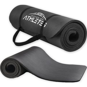 Fitnessmat Inclusief Draagriem - Sportmat Extra Dik 183cm x 61cm x 1.5cm - Tested by Athletes